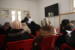 تقرير تدريب الحلاقة النسائية